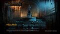 The loading screen for Hellraid.