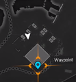 Location of the safe zone where the blueprint is in